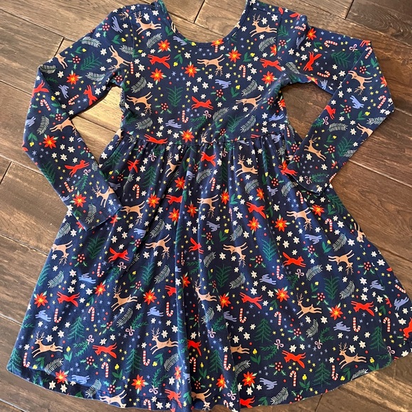 Hanna Andersson Winter Woodland Creature Dress - Picture 2 of 4